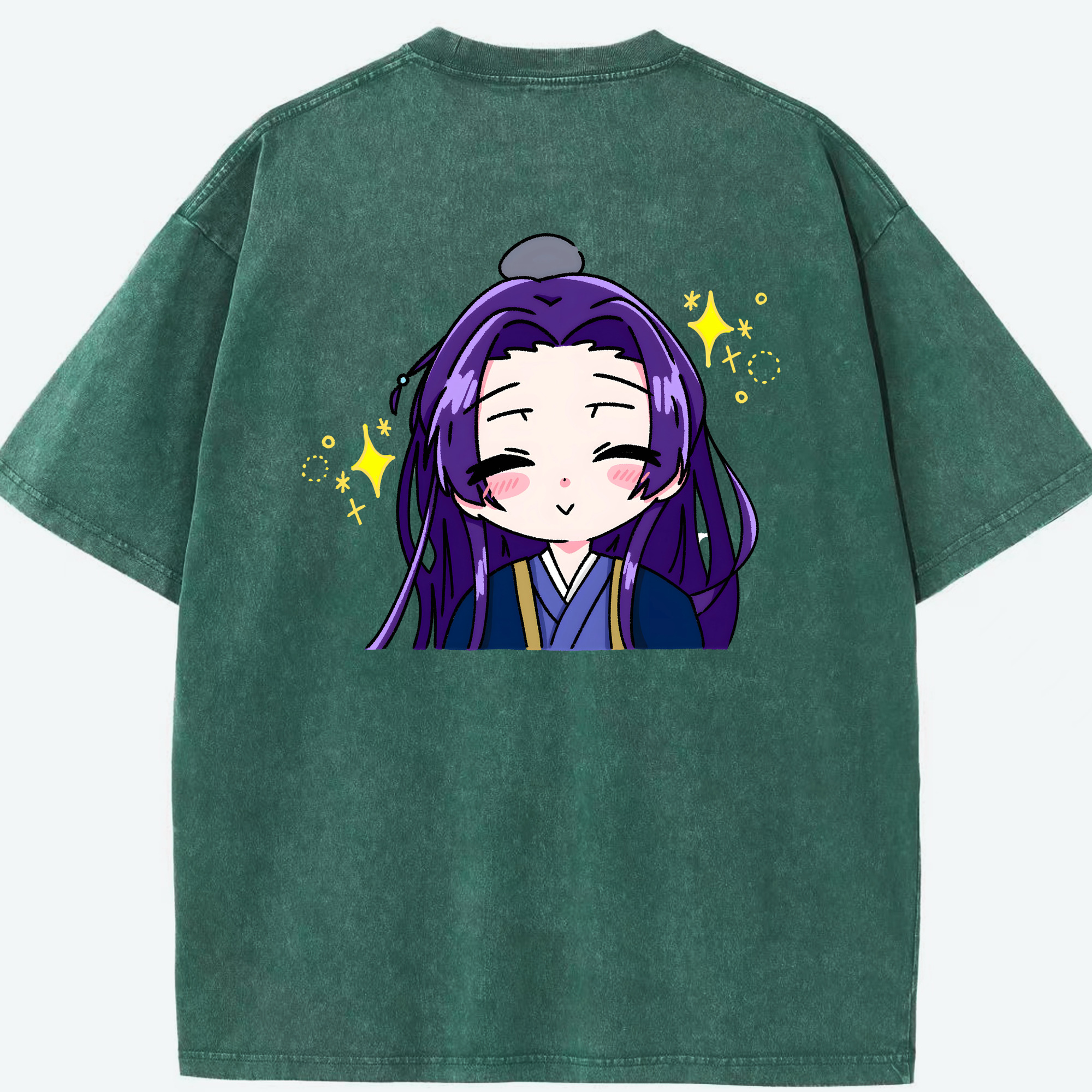 （画像用） 薬屋のひとりごと The Apothecary Diaries 綿100% ヴィンテージ風 半袖Tシャツ（背面プリント）